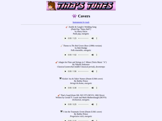 tinatunes_covers screenshot