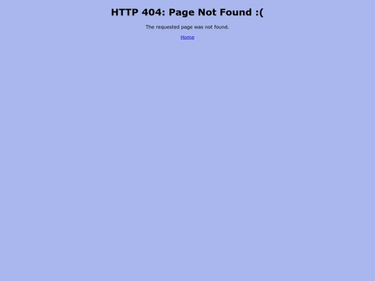 not_found screenshot