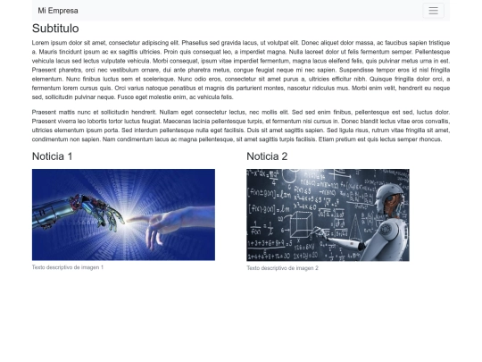 bootstrap screenshot