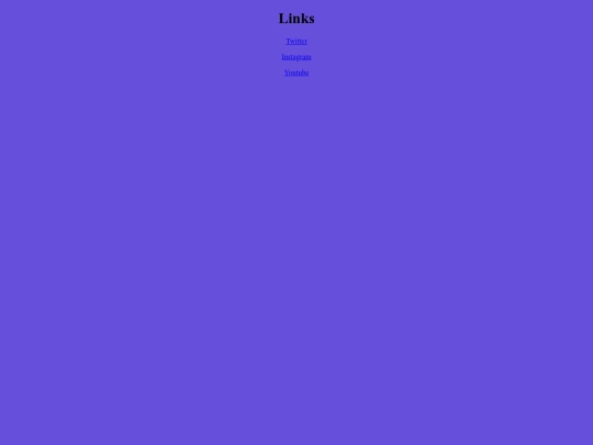 links screenshot