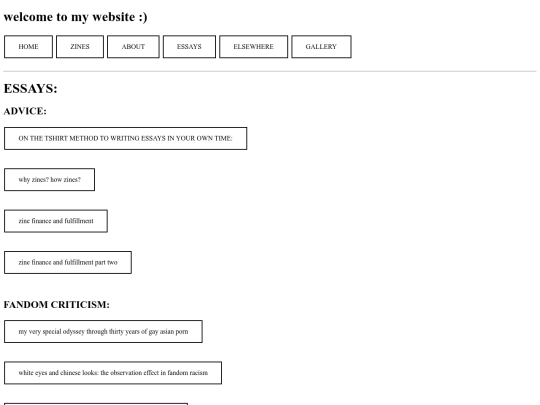 essays screenshot