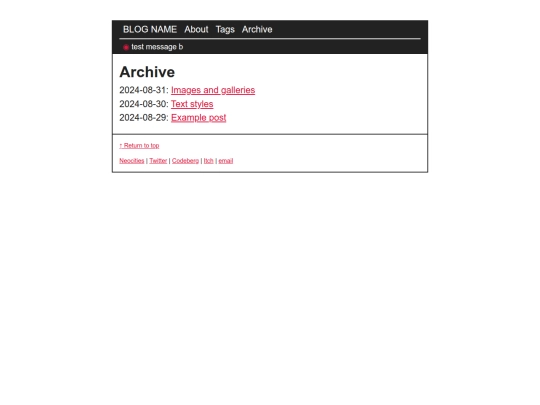 archive screenshot