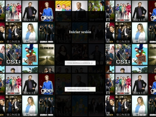 Inicio de sesion screenshot