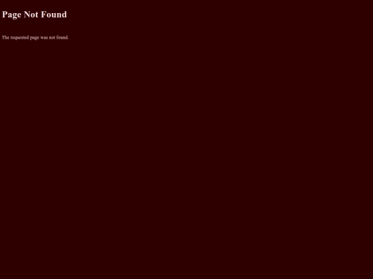 not_found screenshot