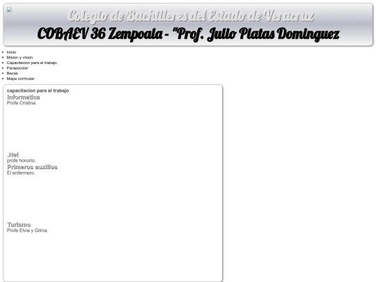 capacitacion para el trabajo screenshot