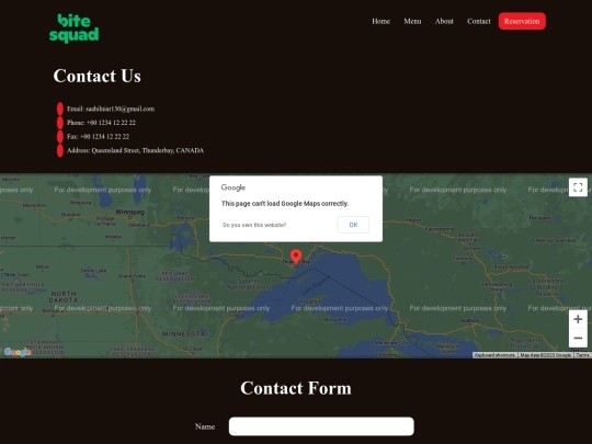 contact screenshot