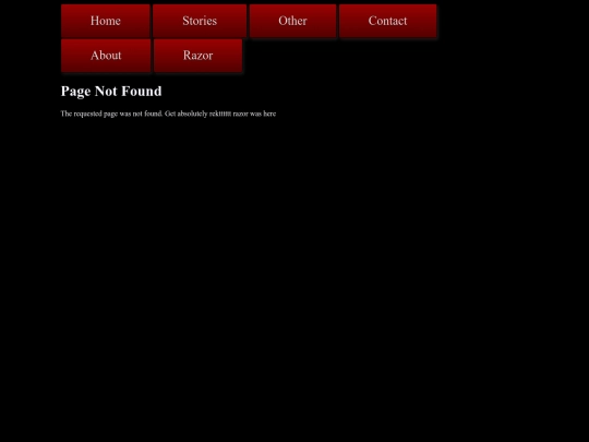 not_found screenshot