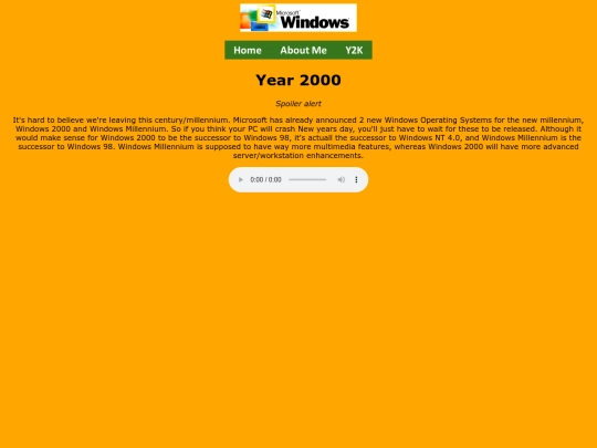 Y2K screenshot