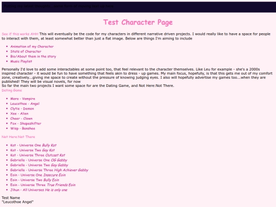charactertemplate screenshot