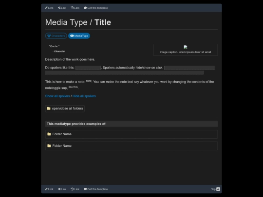 TVTropes screenshot