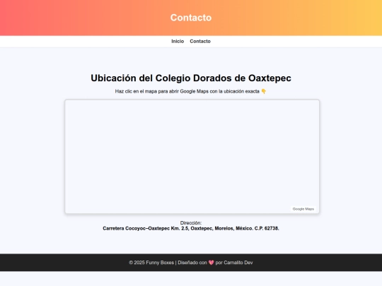 contacto screenshot