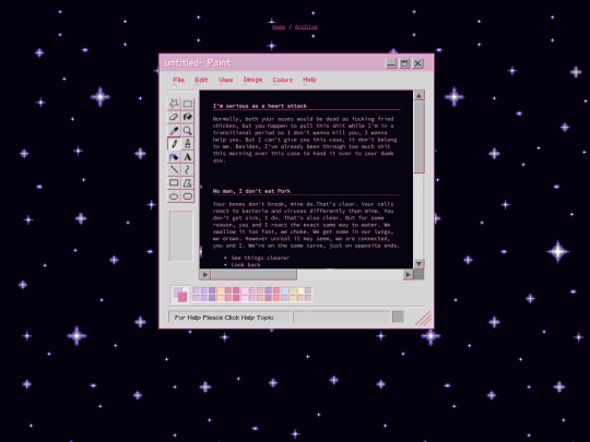 blog/home screenshot