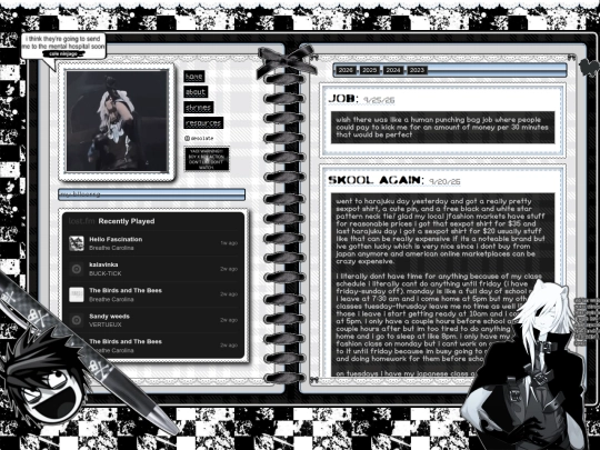 blog screenshot