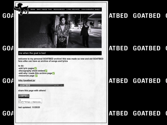 goatbed screenshot