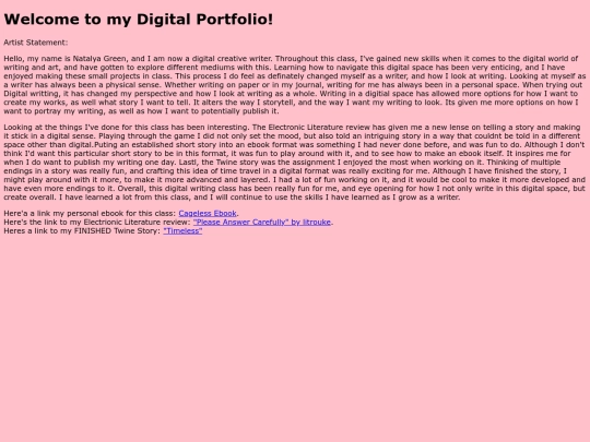 Portfolio screenshot