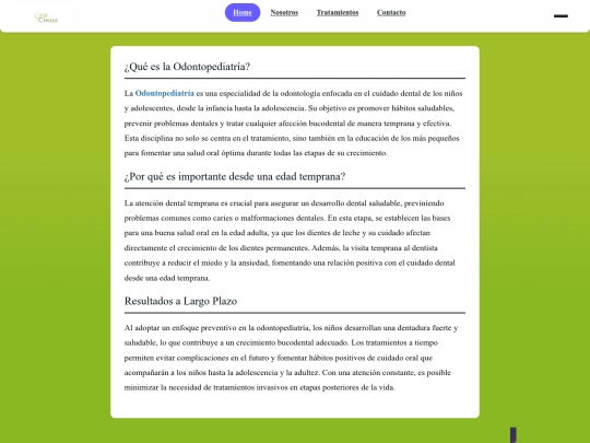 complemets/Odontopedriatria screenshot