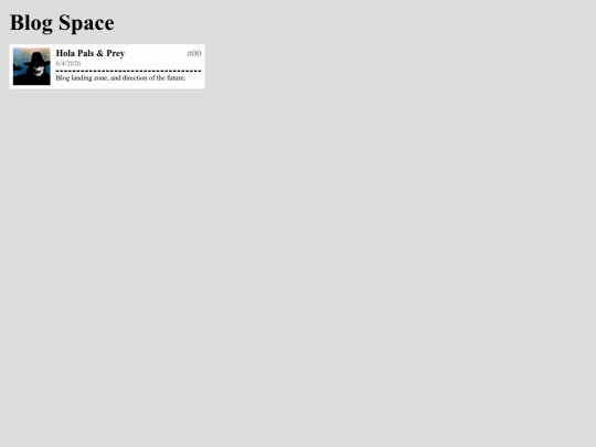 blog screenshot