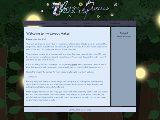 7 Relics Princess/Characters/Main Cast/AbigeilMarshwater screenshot