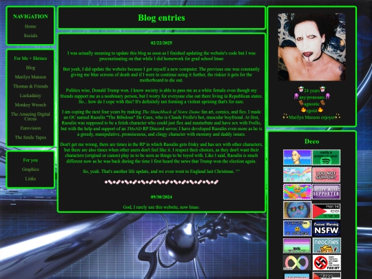blog screenshot