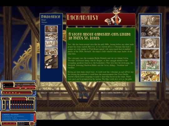 lackadaisy screenshot