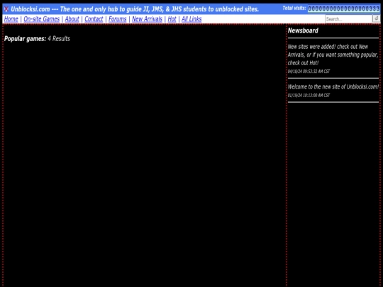 index screenshot