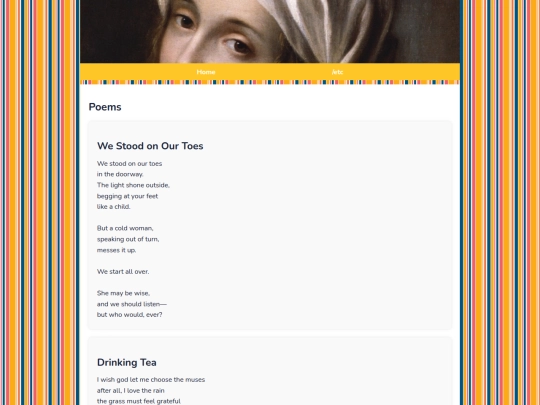 poetry screenshot