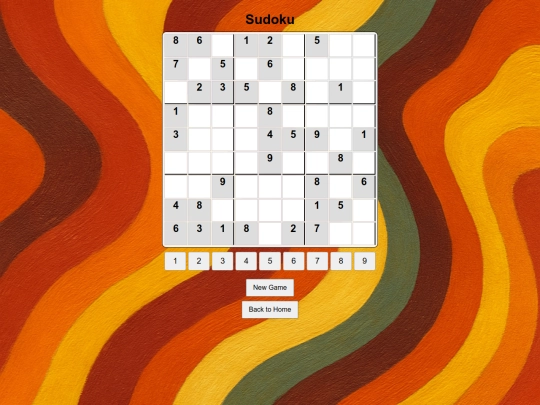 sudoku screenshot