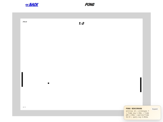 pong screenshot