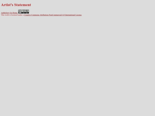 artiststatement screenshot