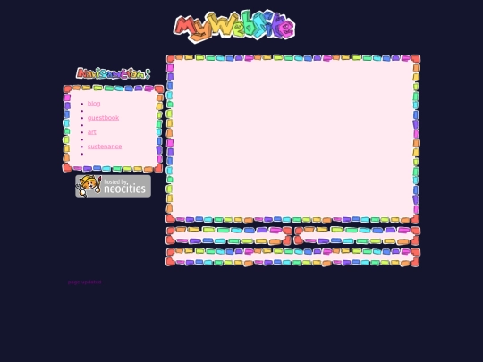 mainpage_template screenshot