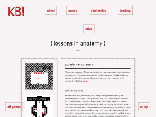 lessons screenshot