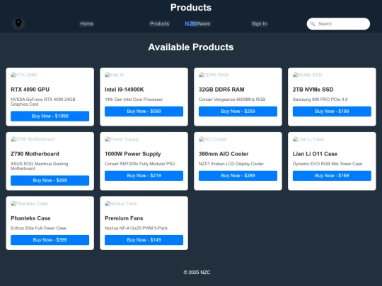 product screenshot