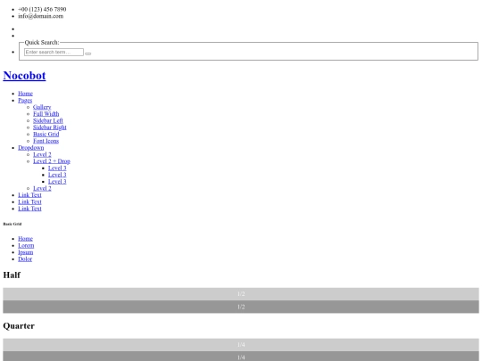 Assignment/basic-grid screenshot