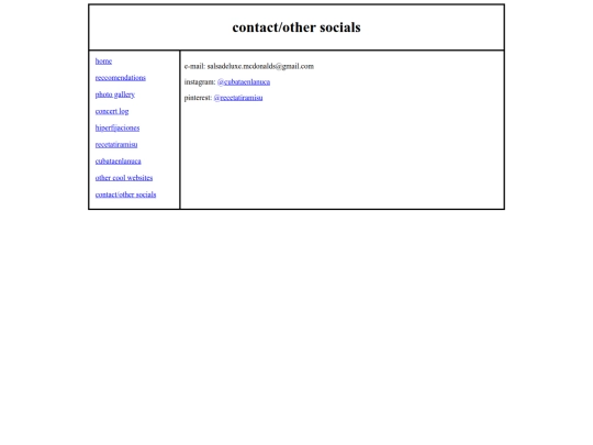 contact screenshot