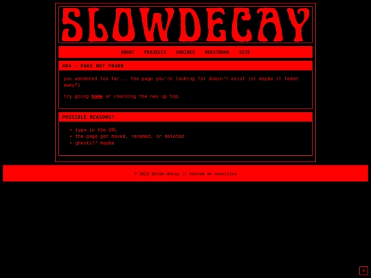 not_found screenshot