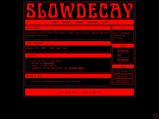 site screenshot