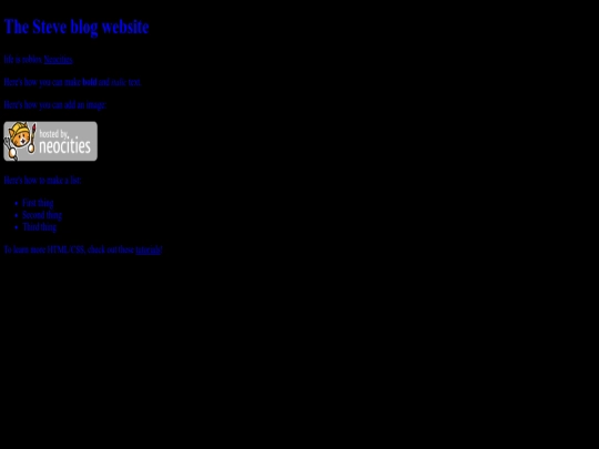 index screenshot