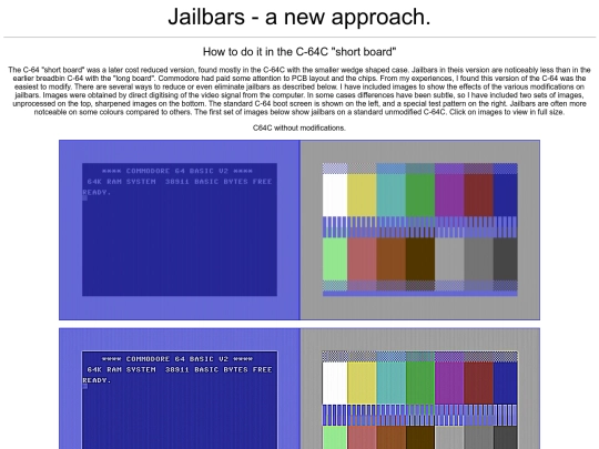 jail/C64C/C64Cjailbars screenshot