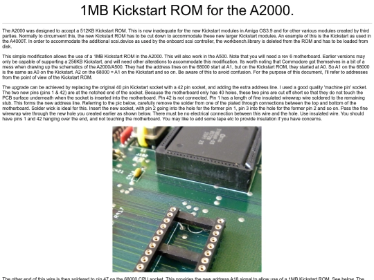 overclock/A2000kick/A2000Kickstart screenshot