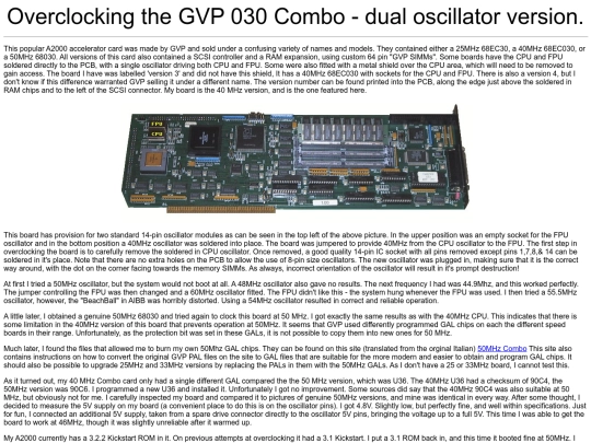 overclock/Combo/Combo screenshot