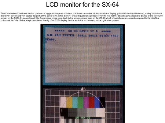 overclock/SX-64/SX64-LCD screenshot