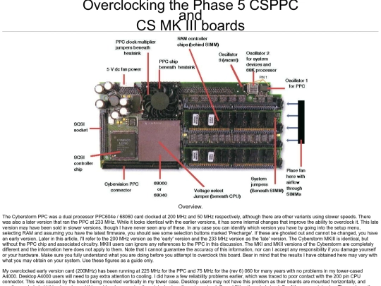 overclock/csppc screenshot