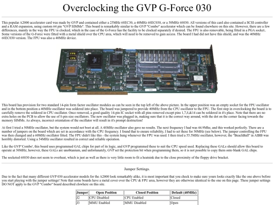 overclock/gforce screenshot