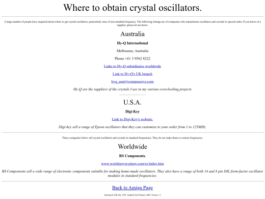 overclock/xtal screenshot