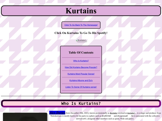 Hyperpop Galore/Kurtains/Kurtains screenshot