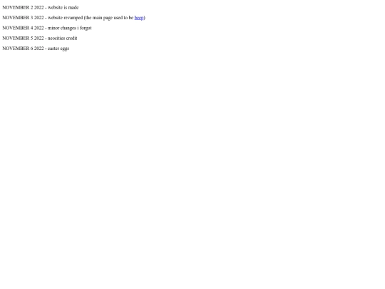 changelog screenshot