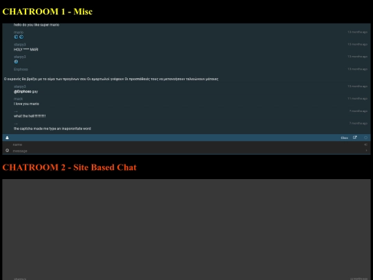 chatroom screenshot