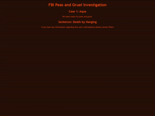 fbi-peas screenshot