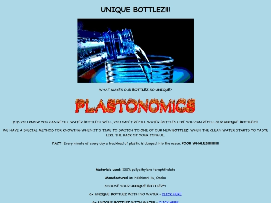 uniquebottlez screenshot
