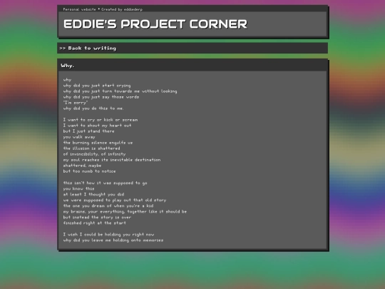 writing/why screenshot